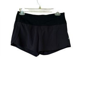 Lululemon Speed Up Black Running Shorts 2.5"‎ Inseam Women's Size 10
